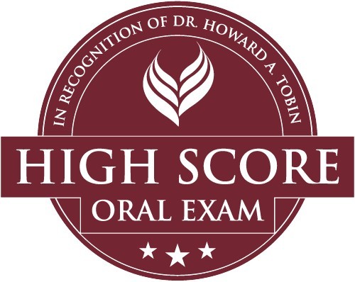 High Score Oral Examination recognition seal